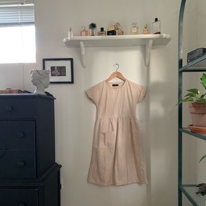 Neutral stripe Roolee dress